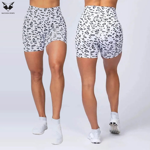Ropa Deportiva de Gimnasio de la Mejor Calidad, Shorts Transpirables de Color Sólido para Mujer, Diseño Personalizado, Shorts de Fitness para Mujer - Product Image 5