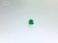 Batu Panna Kualitas Terbaik Asli 3A 100% Zamrud Alami Zambia Bentuk Oktagon 0.98ct Batu Permata Lepas Berkualitas Tinggi Untuk Pembuatan Perhiasan