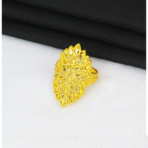 Anillo de dedo chapado en oro de estilo americano europeo alto para mujer, joyería de aleación chapada en oro al por mayor para boda, joyería al por mayor - Product Image 5