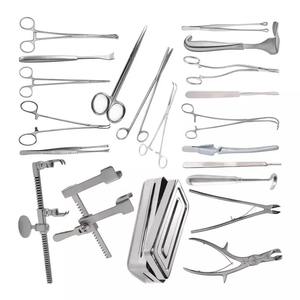 Kit chirurgical thoracotomique manuel réutilisable en acier inoxydable de 24 pièces pour interventions dentaires et thoraciques, instruments chirurgicaux Dog Grip - Product Image 4