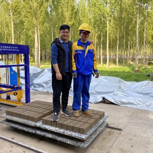 خط إنتاج ماكينات صنع الطوب الخرساني الأوتوماتيكية بالكامل عالية الكفاءة - Product Image 2