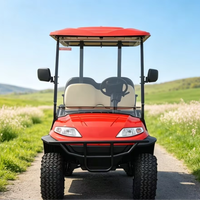 Carrito de Golf Elevado A627.2+2G de 4 Plazas, Todoterreno, Ideal para Excursiones de Campo en Primavera