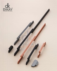 DIKAY Aluminum Alloy Bar Cabinet Handles Minimalist Design Kitchen <b>Drawer</b> Wardrobe Door Hardware Durable - Product Image 5
