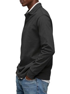 Wholesale HeavyWeight 250GSM Cotton <b>Men</b>’s <b>Long</b> <b>Sleeve</b> <b>Polo</b> <b>Shirt</b> 250GSM 100% Cotton Heavy Jersey Fabric Soft Breathable Durable - Product Image 2
