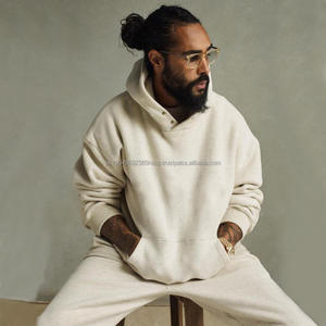 High Street Styles Sweats à capuche unisexes personnalisés de haute qualité Sweats à capuche surdimensionnés pour hommes - Product Image 1