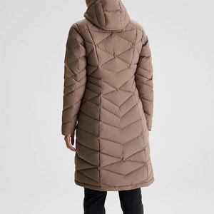 Veste matelassée épaisse imperméable à capuche pour femme, look professionnel, décontractée, respirante, pour les activités sportives d'hiver et le quotidien - Product Image 2