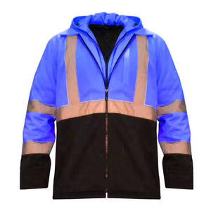 Meilleure Vente – Veste de Sécurité Hiver Personnalisable avec Logo, Haute Visibilité, Étanche, LED Clignotante et Réfléchissante pour Travaux Nocturnes sur Route 2026 - Product Image 3
