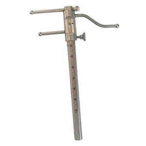 Calibrador Óseo Quirúrgico Ergonómico Castroviejo para Medir Distancia Vertical, 40mm x 7mm x 128mm, Plateado, Manual - Product Image 3