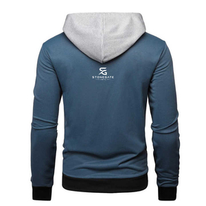 Sweat à capuche épais pour homme, doublé polaire, chaud, hiver, coupe standard, 2026 - Product Image 2