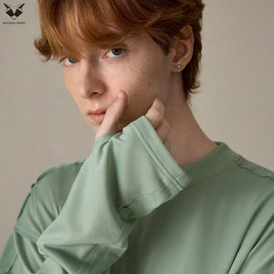 Chemises à manches longues sur mesure en gros, chemises à manches longues en tissu confortable au meilleur prix, t-shirt homme best-seller pour l'extérieur - Product Image 4