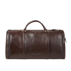 Vintage Full Grain Leather Travel Duffle Bag Handmade Weekend Gym Carry On Overnight Bag with <b>Adjustable</b> Shoulder <b>Strap</b> - Product Image 2