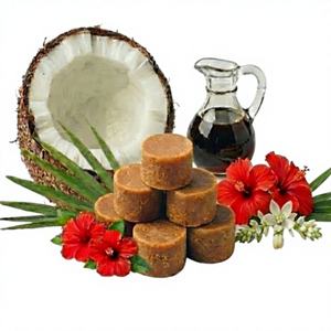 [MEJORADO] Azúcar de Palma en Cubos de Primera Calidad, Sólido, Sin Refinar, de Cocos Frescos Orgánicos - Product Image 1