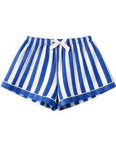 Conjunto de Pijama de Satén Rosa Personalizado para Mujer, Manga Corta, con Botones, Estilo Seda, Ropa de Dormir de Dos Piezas con Pantalones Cortos - Product Image 5