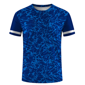 Nouveaux T-shirts pour hommes à impression par sublimation, 100% polyester, dernière collection, pour le sport et l'entraînement, type de tissu tricoté - Product Image 5