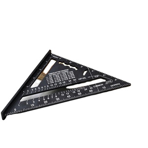 Ferramentas de Medição CROWNMAN em Liga de Alumínio, Placa Triangular Ajustável de Ângulo de 90 Graus, Régua de Carpintaria - Product Image 1