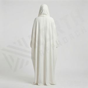 Abaya Oversize Musulmana de Manga Larga, Ropa Islámica, Nuevo Modelo, Estilo Personalizado, Completamente Cubierta, Moda Tradicional Modesta para Mujer - Product Image 2