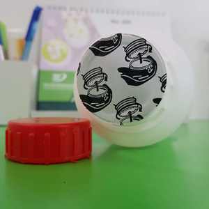 Micro-Vented Cap with Pressure-Release Vent Seal Liner Leak-Proof <b>Laboratory</b> <b>Bottles</b> - Product Image 6