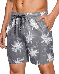 High Quality Custom 5 Inch Mens Casual Double Layer Solid Basketball Shorts Breathable Quick Dry Mid Waist <b>Elastic</b> Sports Shorts - Product Image 2