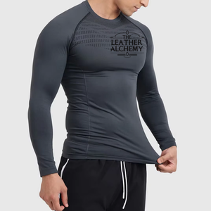 Training Shirt <b>Men</b> Gym Fitness Workout Shirt Athletic Performance Sports Wear Breathable Lightweight Quick Dry <b>Stretch</b> - Product Image 1