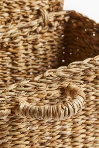 Seagrass <b>Storage</b> <b>Basket</b> with Lid Handmade <b>Storage</b> <b>Basket</b> Wholesale eco-friendly Made in Vietnam - Product Image 4