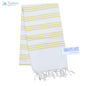 Indian Wholesale Turkish Peshtemal Hammam <b>Towels</b> Lightweight Cotton Quick Dry With Fringes For <b>Beach</b> Party - Product Image 5