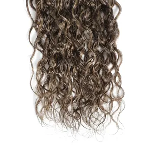 100% Remy Weft Curly Human Hair Natural Wave Softly Full Volume - Product Image 6