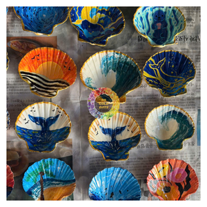 Nouvelles coquilles de palourde polies de qualité export, forme naturelle, pour artisanat DIY et décoration intérieure, approvisionnement en gros directement de l'usine - Product Image 1