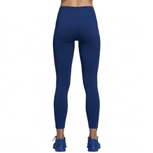 Leggings athlétiques côtelés pour femmes, taille haute, extensibles, pour la gym, l'entraînement, le yoga, la course à pied - Product Image 3
