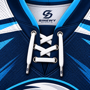 เสื้อฮอกกี้น้ำแข็ง SINEWY SPORTS แบบยูนิเซ็กซ์ แขนยาว ระบายเหงื่อได้ดี ทรงแอธเลติก คอจีน สายรัดคู่ น้ำหนัก 320 กรัม - Product Image 3