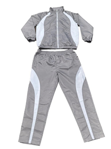 Ensemble survêtement coupe-vent en nylon pour homme, design 2-en-1, streetwear, veste de sport zippée, coupe-vent, entraînement, automne - Product Image 4