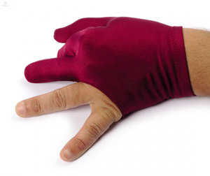 Guante de Billar Personalizado de 3 Dedos, Antideslizante, Transpirable, de Spandex, Profesional para Snooker y Pool - Product Image 1