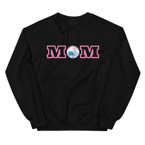 Sweat-shirt unisexe rose à col rond, sweat-shirt noir à imprimé graphique, pull en polaire à manches longues, vêtements décontractés d'hiver, vêtements de tous les jours - Product Image 1