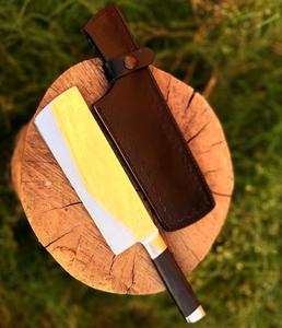 Couteau de chef en acier à haute teneur en carbone, très vendu, avec manche en Micarta, sac en cuir, couteau à découper la viande pour restaurant et cuisine - Product Image 1