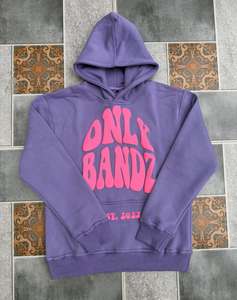 Sweat à capuche zippé personnalisé vintage avec motif intégral, style streetwear hip-hop, en molleton de haute qualité, anti-rétrécissement - Product Image 1