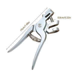 คีมติดป้ายหูสัตว์ สแตนเลส คีมตัดหูสัตว์ คีมติดป้ายหูสำหรับปศุสัตว์ สุกร แกะ แพะ วัว โค - Product Image 3