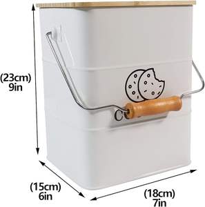 Recipiente de metal para almacenamiento de alimentos, seguro para uso alimentario, de fabricante confiable, con tapa resistente para guardar granos, especias y alimentos secos. - Product Image 6