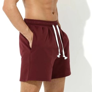 Shorts de baseball mi-taille en polyester/coton pour homme avec logo personnalisé, en maille tissée respirante, séchage rapide, écologiques, avec cordon de serrage, pour la gym - Product Image 6