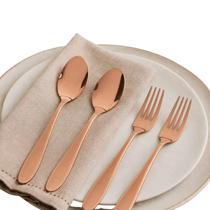 Stainless Steel Fork Spoon Knife Silver <b>Cutlery</b> <b>Set</b> Luxury Wedding Flatware Elegant Design Mirror Polish Durable <b>Reusable</b> AG - Product Image 1