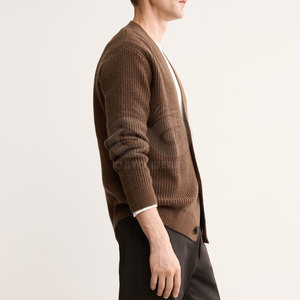 Men's Premium <b>Cardigan</b> <b>Sweater</b> Soft Knit Fabric Classic Button Front Long Sleeve Casual Fashion <b>Sweater</b> For Men - Product Image 5