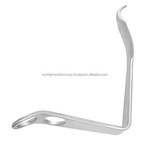 Écarteur de genou manuel en acier inoxydable, 9 1/2 pouces, 17x34mm, 90 degrés, instrument chirurgical orthopédique à extrémité émoussée ou tranchante pour TKR - Product Image 4