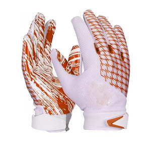 Gants de football américain en cuir Maximum Control, légers, surface haute adhérence, design respirant, construction durable, professionnels - Product Image 5