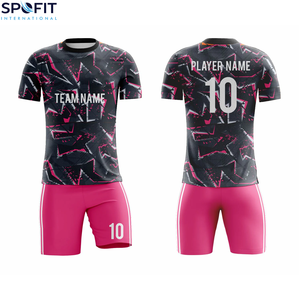Uniforme de Fútbol Personalizado para Club, Ropa Deportiva Transpirable de Secado Rápido, Tela Ligera con Diseño de Equipo Personalizado - Product Image 1