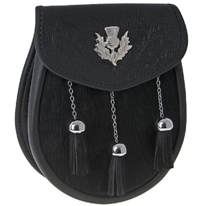 New 2026 Model Arrival Custom Genuine Leather Sporrans for Kilt- Brand Custom Color & Logo Durable Comfortable - Product Image 1