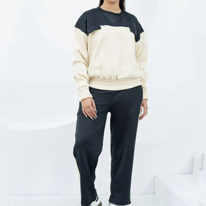 Conjunto Deportivo Informal con Capucha y Cierre de Cremallera para Mujer, para Invierno/Otoño/Verano, para Hacer Ejercicio o Viajar - Product Image 4