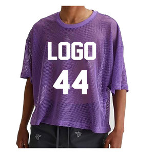 Camiseta de malla transpirable de poliéster de manga corta para hombre, talla grande, informal, con logotipo en relieve y estampado de personajes - Product Image 4