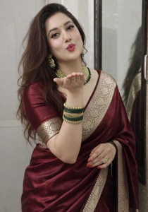 Sari indio de seda satinada estilo Bollywood - Product Image 4