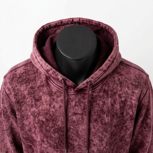Nouveaux sweats à capuche pour hommes style streetwear, effet délavé, design personnalisé, 100% coton, coupe classique, couleur unie, pour l'hiver - Product Image 5