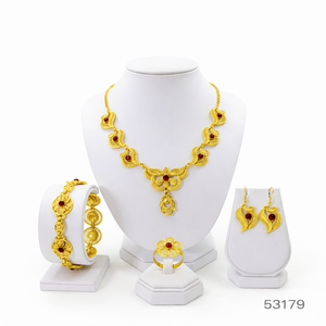 Collar Elegante para Mujer de MOLL JEWELLERS, Chapado en Oro, con Circonita Natural, Cadena de Cuerda Sólida, Diseño de Hoja, Certificado por Terceros - Product Image 5