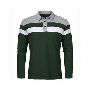 Camiseta de Manga Larga para Hombre, 100% Algodón, Tejido Sólido, Transpirable, con Logotipo Personalizado, Proveedor Mayorista - Product Image 4