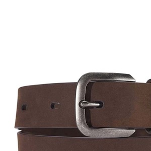 Wholesale Custom Men's Casual Wear Adjustable <b>Iron</b> Leather Belts Luxury Style OEM Service 100% Genuine Leather <b>Lightweight</b> - Product Image 2
